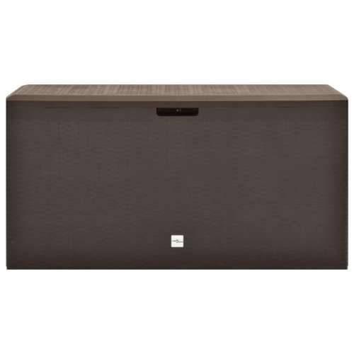 Vrtna kutija za pohranu smeđa 114 x 47 x 60 cm  - Smeđa 290 l Cijena