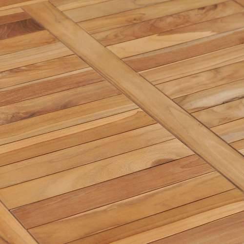 Vrtni stol - Blagovaonski stol 80 x 80 x 80 cm od masivne tikovine - 1 80 cm Cijena