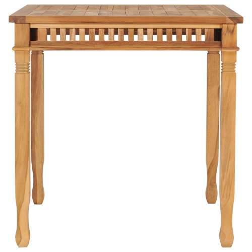 Vrtni stol - Blagovaonski stol 80 x 80 x 80 cm od masivne tikovine - 1 80 cm Cijena
