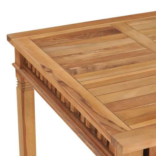 Vrtni stol - Blagovaonski stol 80 x 80 x 80 cm od masivne tikovine - 1 80 cm Cijena