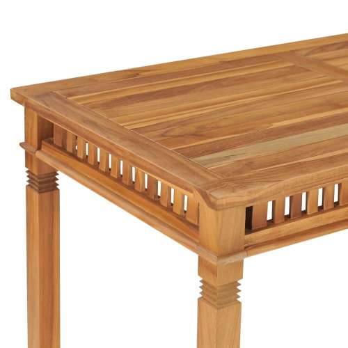 Vrtni stol - Blagovaonski stol 110 x 65 x 80 cm od masivne tikovine - 1 120 cm Cijena