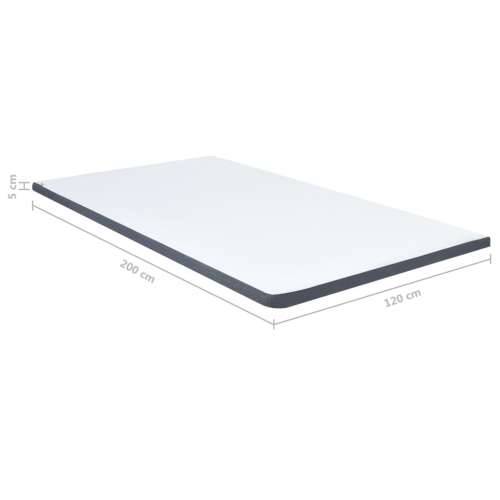 Nadmadrac za krevet s opružnim madracem 200 x 120 x 5 cm - 120 x 200 cm 1 Cijena