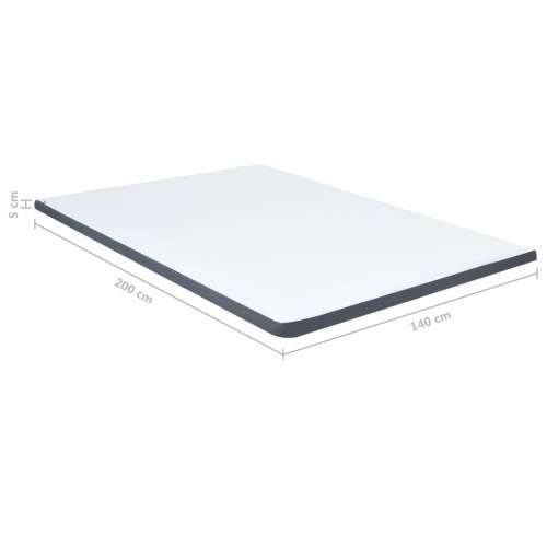 Nadmadrac za krevet s opružnim madracem 200 x 140 x 5 cm - 140 x 200 cm 1 Cijena