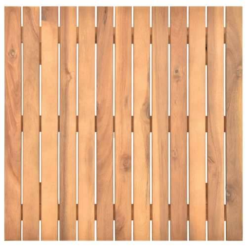 Vrtni stolić za kavu 60 x 60 x 36 cm masivno bagremovo drvo Cijena