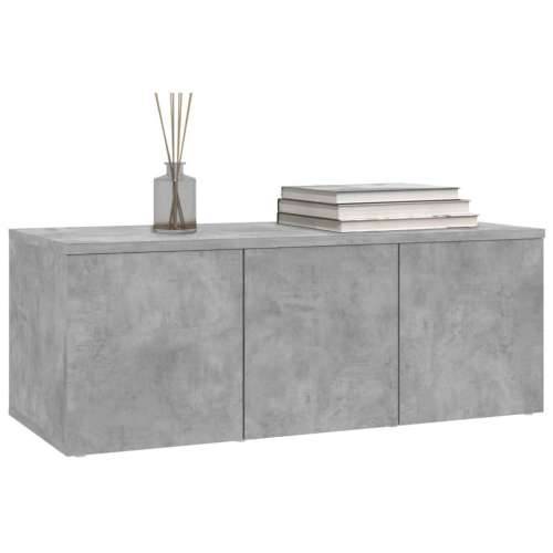 TV ormarić siva boja betona 80 x 34 x 30 cm konstruirano drvo - Beton siva 1 Cijena