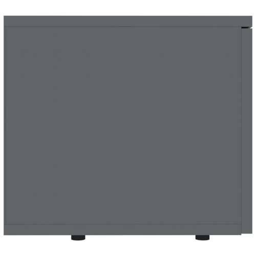 TV ormarić visoki sjaj sivi 80 x 34 x 30 cm od iverice Cijena