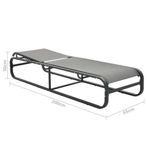 Ležaljka za sunčanje od aluminija i tekstilena - 1 Cijena