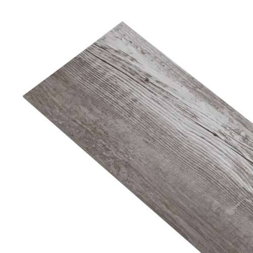 Podne obloge PVC 5,02 m² 2 mm samoljepljive mat smeđa boja drva Cijena
