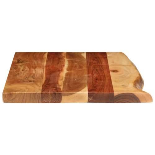 Vrh za kupaonski ormarić od bagremovog drva 100x52x3,8 cm - 100 x 52 x 3.8 cm Cijena