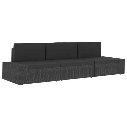 Modularna kutna sofa od poliratana siva - Siva 1 kutna sofa Cijena