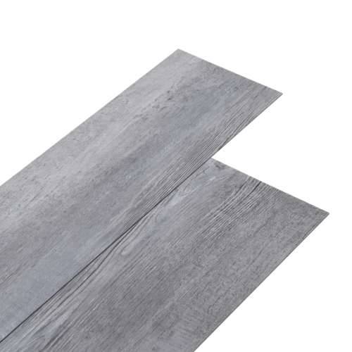 Podne obloge od PVC-a 5,26 m² 2 mm mat siva boja drva Cijena