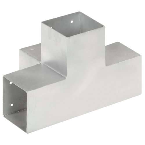 Spojnici za stupove u X-obliku 4 kom pocinčani metal 101x101 mm - 101 x 101 mm 4 Oblik slova X Cijena