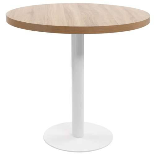 Bistro stol svjetlosmeđi 80 cm MDF Cijena