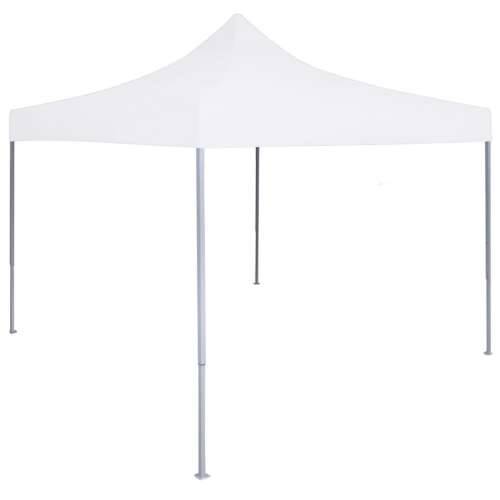 Profesionalni sklopivi šator za zabave 3 x 3 m čelični bijeli Cijena