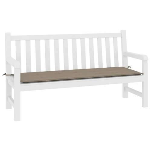 Jastuk za vrtnu klupu smeđesivi 200x50x4 cm tkanina Oxford - Sivo-smeđa 200 x 50 x 3 cm 1 Cijena