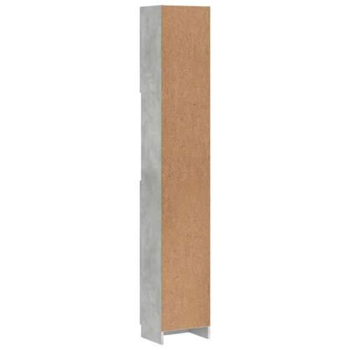 Kupaonski ormarić boja betona 32x25,5x190 cm konstruirano drvo Cijena