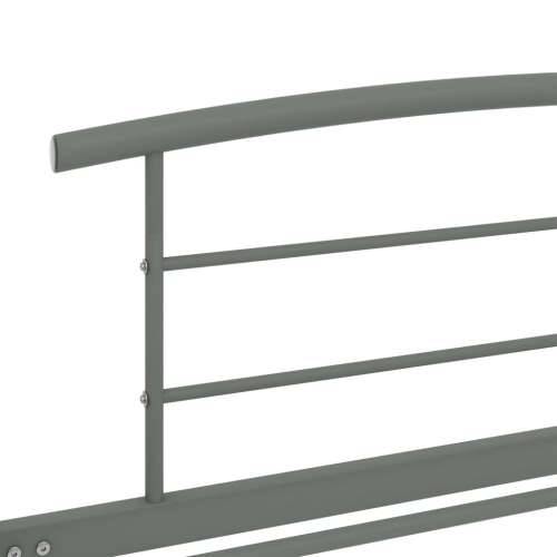Okvir za krevet sivi metalni 90 x 200 cm Cijena