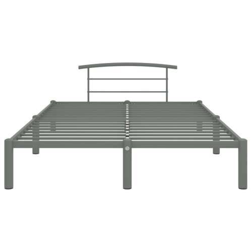 Okvir za krevet sivi metalni 140 x 200 cm Cijena