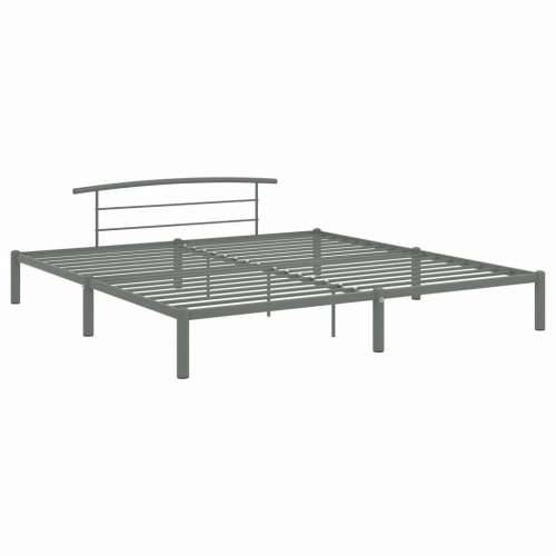 Okvir za krevet sivi metalni 180 x 200 cm Cijena