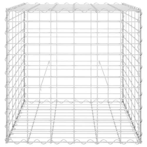Kockasta gabionska povišena gredica od čelične žice 60x60x60 cm - 60 x 60 x 60 cm 1 Cijena