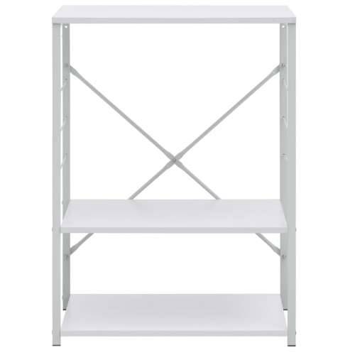Ormarić za mikrovalnu pećnicu bijeli 60 x 39,6 x 79,5 cm drveni - Bijela Cijena