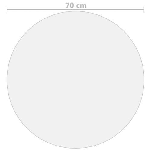Zaštita za stol mat Ø 70 cm 2 mm PVC - Mat 70 cm 1 Cijena