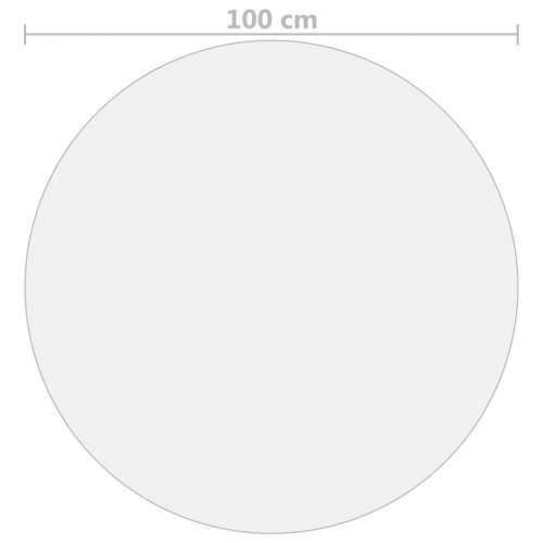 Zaštita za stol prozirna Ø 100 cm 1,6 mm PVC - *Transparent*an 100 cm 1 Cijena