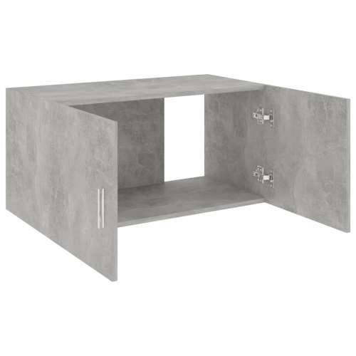 Zidni ormarić siva boja betona 80x39x40 cm konstruirano drvo Cijena