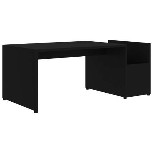 Stolić za kavu crni 90 x 45 x 35 cm konstruirano drvo - Crna 1 Cijena