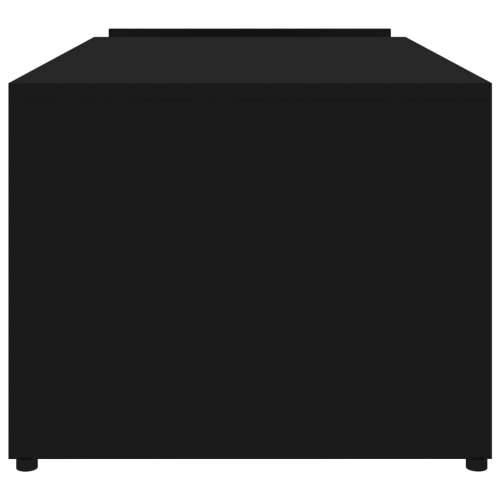 Stolić za kavu crni 90 x 45 x 35 cm konstruirano drvo - Crna 1 Cijena