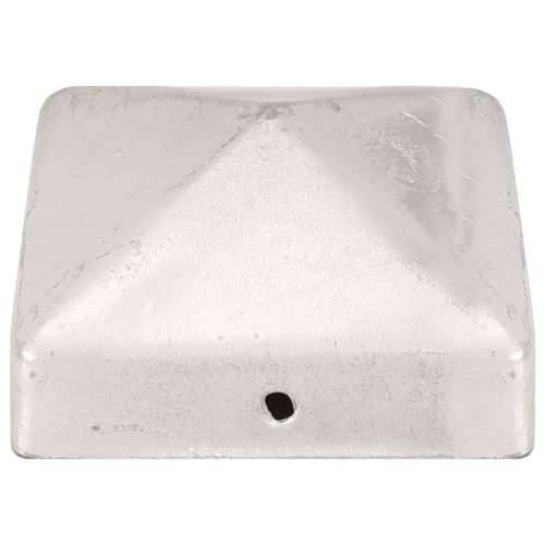 Piramidalni poklopci za stupove ograde 6 kom metalni 71 x 71 mm - 71 x 71 mm 6 Metal Cijena