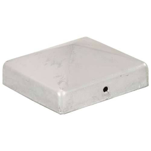 Piramidalni poklopci za stupove ograde 6 kom metalni 81 x 81 mm - 81 x 81 mm 6 Metal Cijena