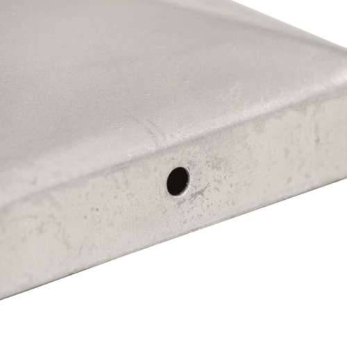 Piramidalni poklopci za stupove ograde 6 kom metalni 81 x 81 mm - 81 x 81 mm 6 Metal Cijena