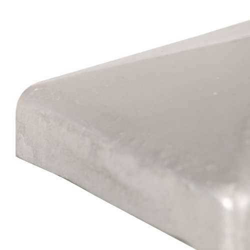 Piramidalni poklopci za stupove ograde 6 kom metalni 81 x 81 mm - 81 x 81 mm 6 Metal Cijena