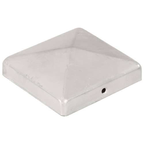 Piramidalni poklopci za stupove ograde 6 kom metalni 101x101 mm - 101 x 101 mm 6 Metal Cijena
