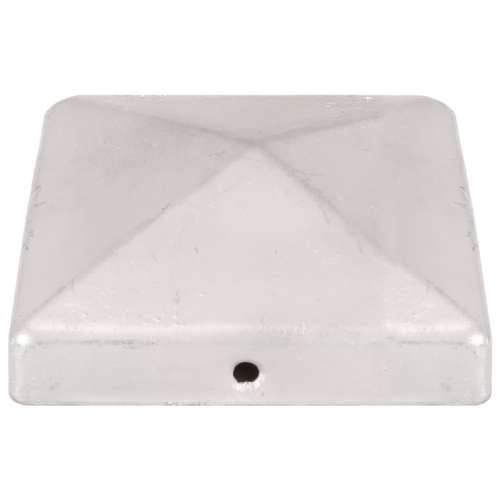 Piramidalni poklopci za stupove ograde 6 kom metalni 101x101 mm - 101 x 101 mm 6 Metal Cijena