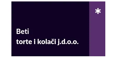 Beti torte i kolači j.d.o.o. | Staro Pračno