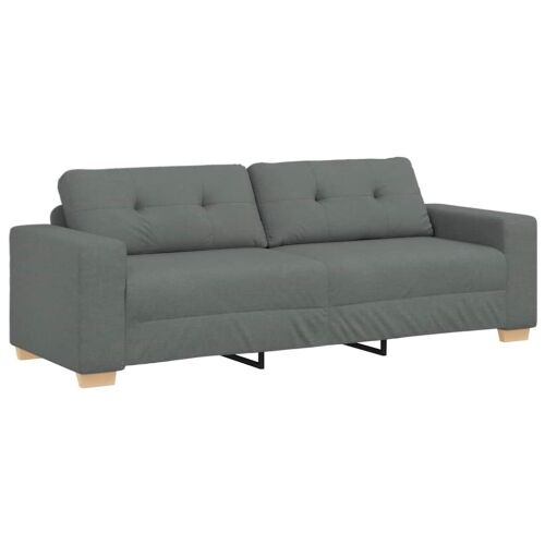Trosjed, tamno siva, 220x78x80 cm, tkanina - Tamno siva 1 220 cm Tamno siva Cijena