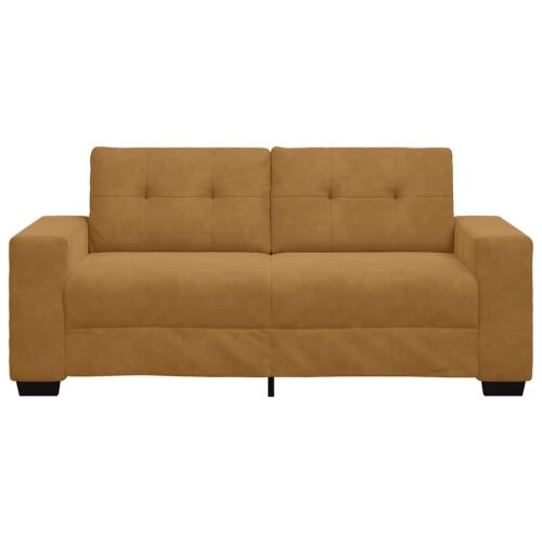 Dvosjed Smeđi 180x77x82 cm Baršun - Smeđa 1 180 cm Smeđa Cijena