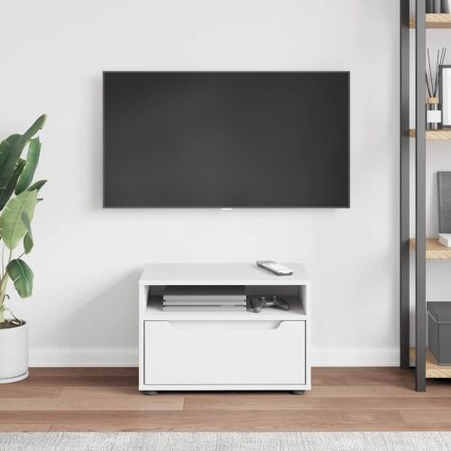 TV ormarić VISNES Bijeli 60x40x38 cm Inženirsko drvo - Bijela 1 Bijela Cijena