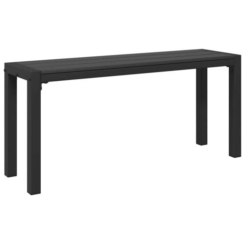 Vrtna klupa Crna 100 x 28 x 45cm Čelik - Crna Cijena