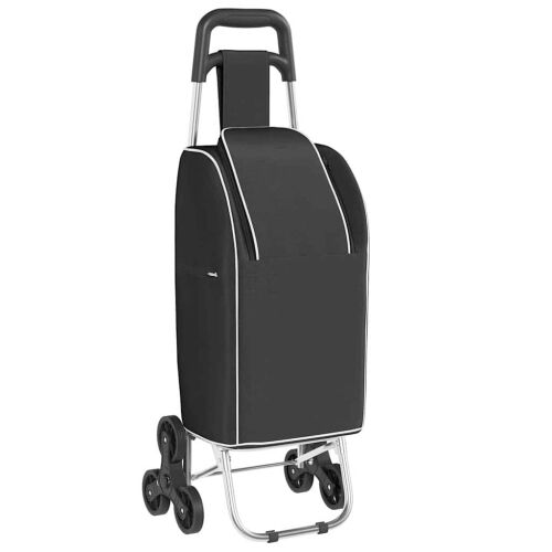 Kolica za kupovinu Crna 39,5 x 33 x 93 cm Oxford tkanina - Crna Cijena