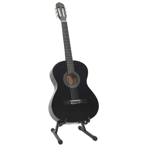 12-dijelni set klasične gitare za početnike crni 4/4 39 - Crna 4/4 39 Cijena