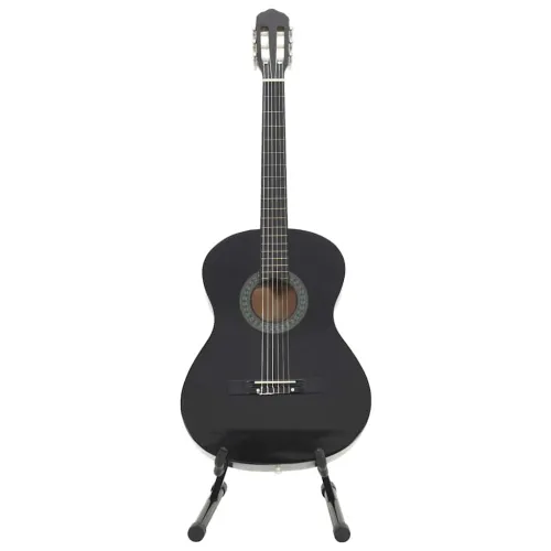 12-dijelni set klasične gitare za početnike crni 4/4 39 - Crna 4/4 39 Cijena