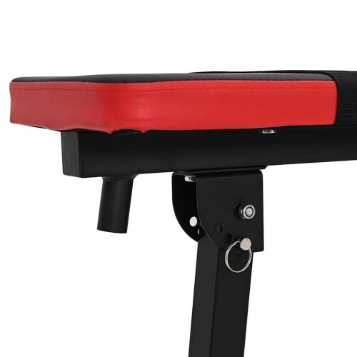 Klupa za težine Crna 126.5 x 67 x 111 cm Cijena