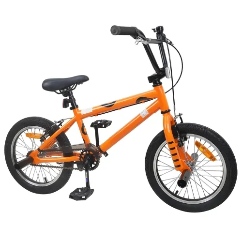 BMX Bicikl 16 Inča za 5-8 godina Narančasta - Narančasta 16 inča Cijena