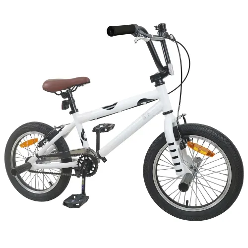 BMX Bicikl 16 Inča za 5-8 godina Bijela - Bijela 16 inča Cijena