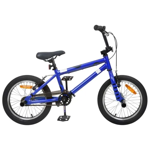 BMX Bicikl 16 Inča za 5-8 godina Tamno plava - Tamno plava 16 inča Cijena