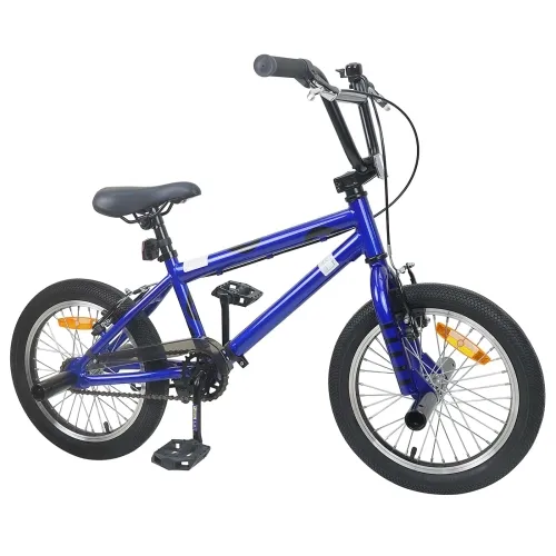BMX Bicikl 16 Inča za 5-8 godina Tamno plava - Tamno plava 16 inča Cijena