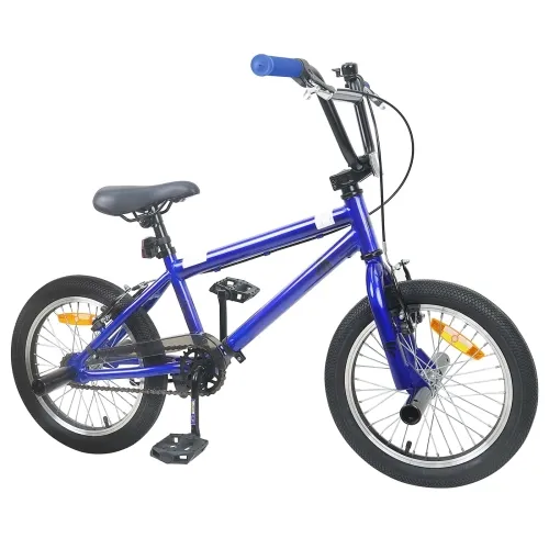 BMX Bicikl 16 Inča za 5-8 godina Tamno plava - Tamno plava 16 inča Cijena